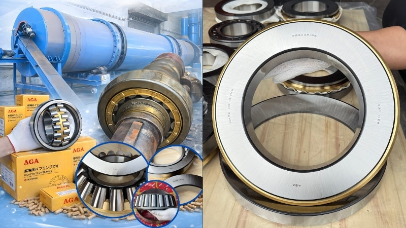 Bạc đạn chà: cấu tạo, phân loại và ứng dụng