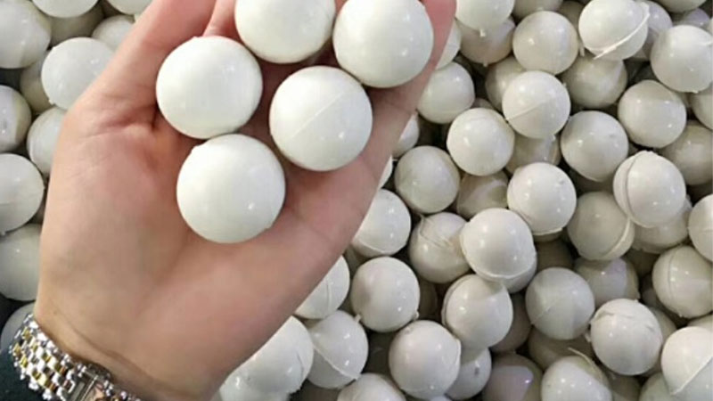 Cấu tạo và tính năng nổi bật của bi cao su sàng rung