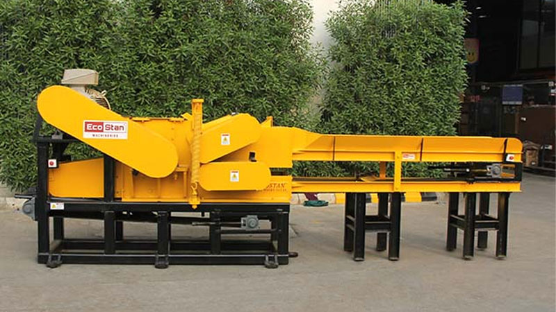 Ưu điểm và ứng dụng các loại máy băm gỗ công suất lớn
