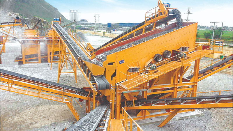 Cấu tạo và nguyên lý hoạt động dây chuyền máy sàng đất, đá