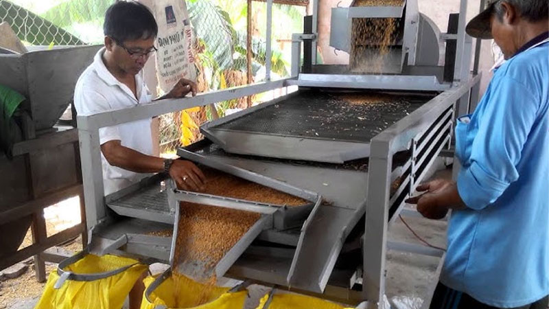 Cấu tạo và ứng dụng các loại máy sàng hạt cà phê, tiêu