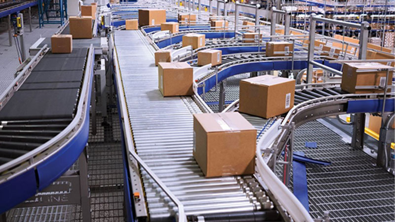 Các loại băng tải cho ngành Logistics phổ biến hiện nay