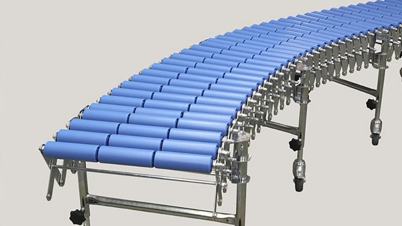 7 loại băng tải con lăn công nghiệp phổ biến hiện nay