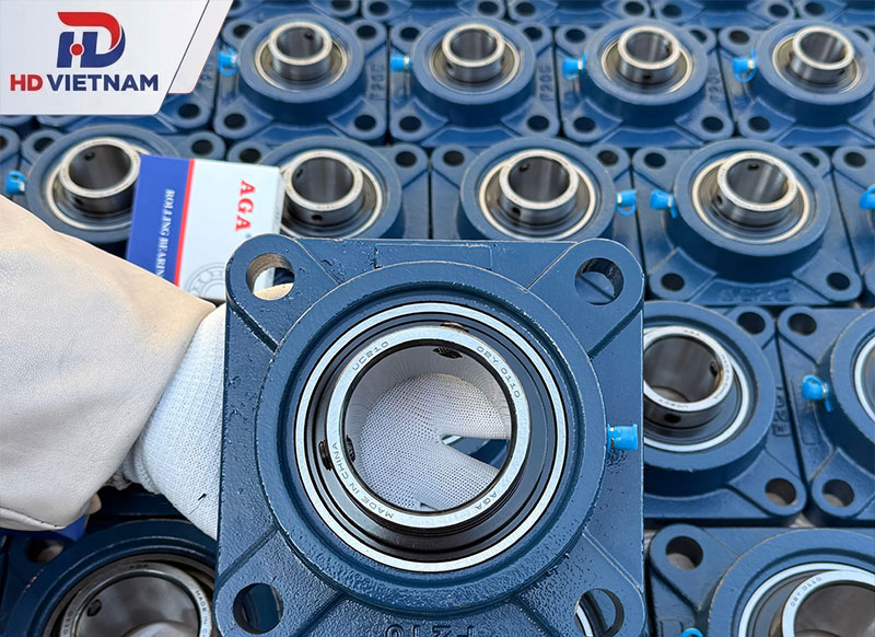 Đặc điểm và vai trò gối đỡ con lăn trong hệ thống băng tải