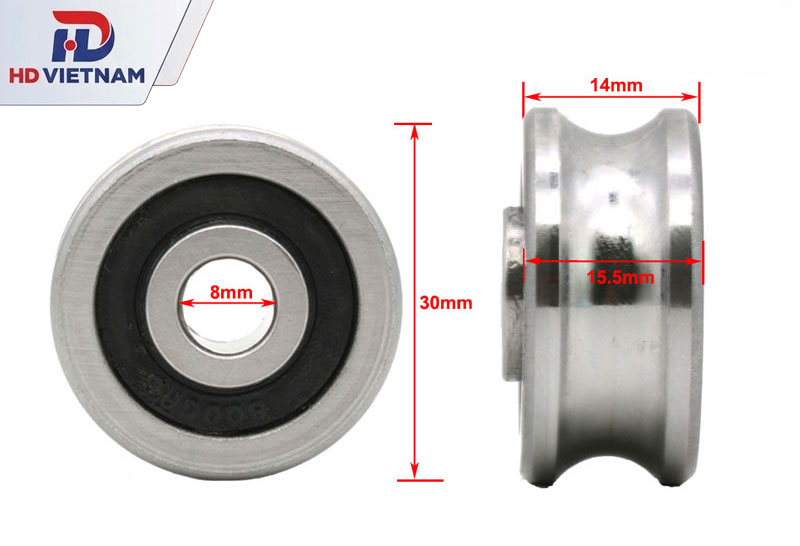 Vòng bi rãnh U: Đặc điểm, cấu tạo và ứng dụng