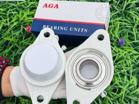 Gối đỡ vỏ nhựa UCFL207 AGA