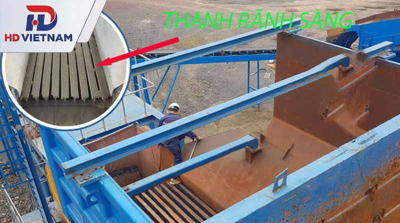Máy cấp liệu rung: Cấu tạo và ứng dụng trong dây chuyền nghiền đá