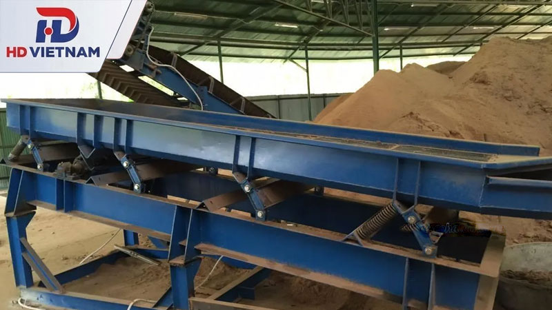 Máy sàng rung lệch tâm: Cấu tạo, nguyên lý và ứng dụng