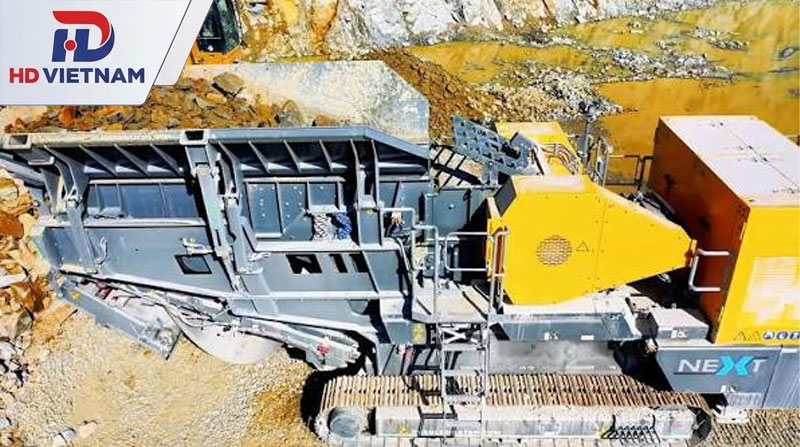 Vai trò của máy cấp liệu trong dây chuyền nghiền đá
