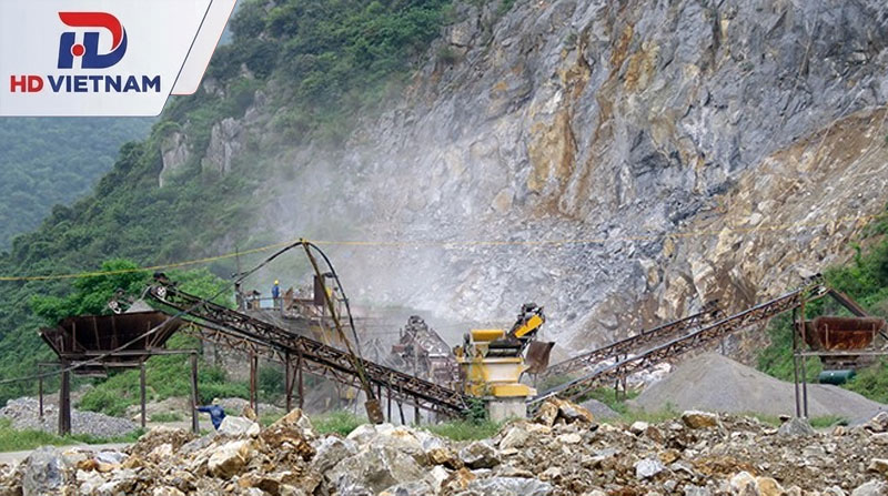 Vai trò của máy cấp liệu trong dây chuyền nghiền đá