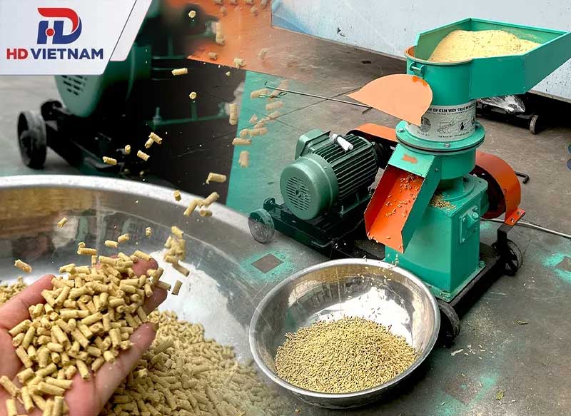 Tự làm cám viên tại nhà.