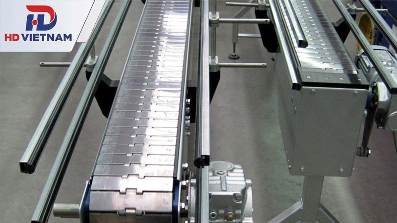 Băng tải tấm inox