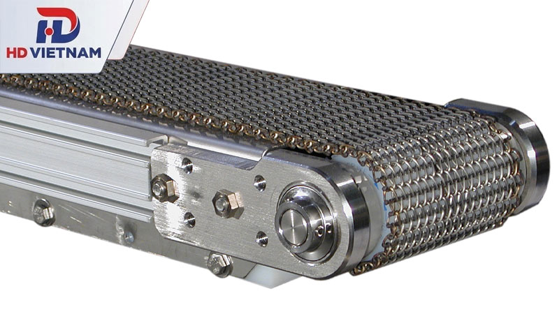 Băng tải xích inox