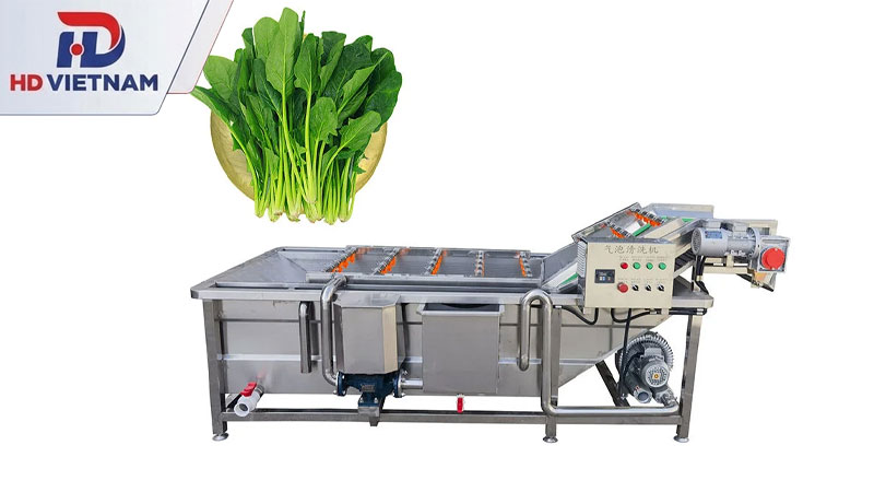 Máy rửa rau củ công nghiệp