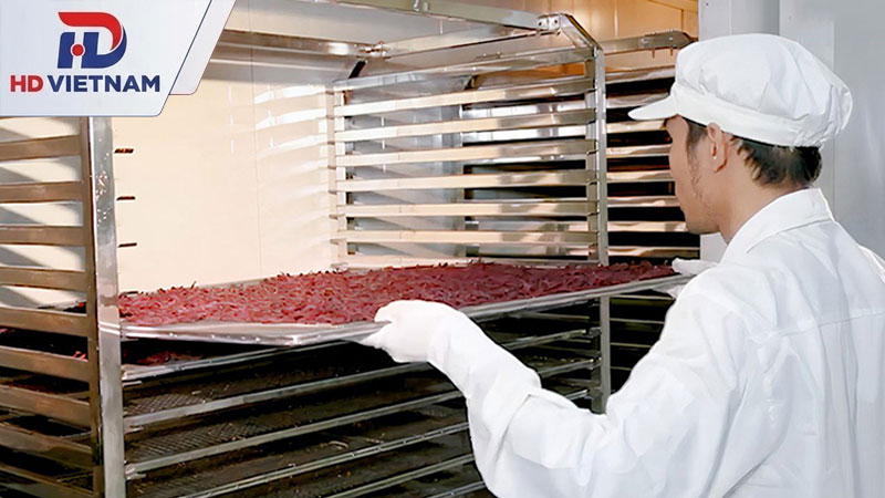 Phương pháp sấy lạnh rau củ quả (sấy nhiệt độ thấp)