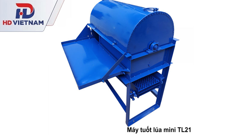 Máy tuốt lúa mini