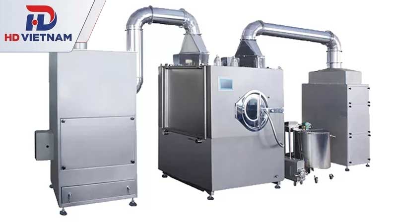 Nguyên lý hoạt động của máy bao phim viên thuốc