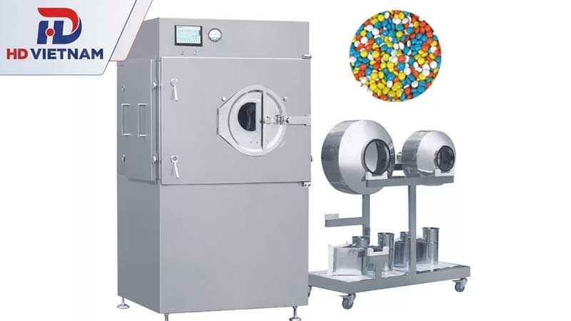 Ứng dụng của máy bao viên trong ngành dược