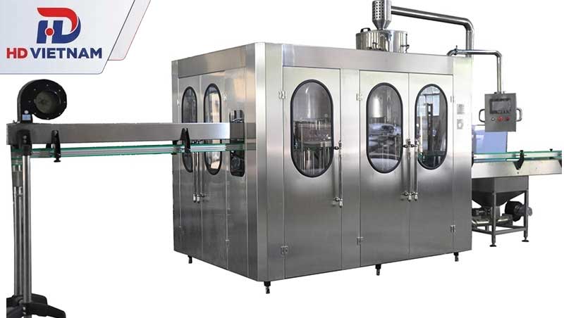 Máy chiết rót 3 trong 1
