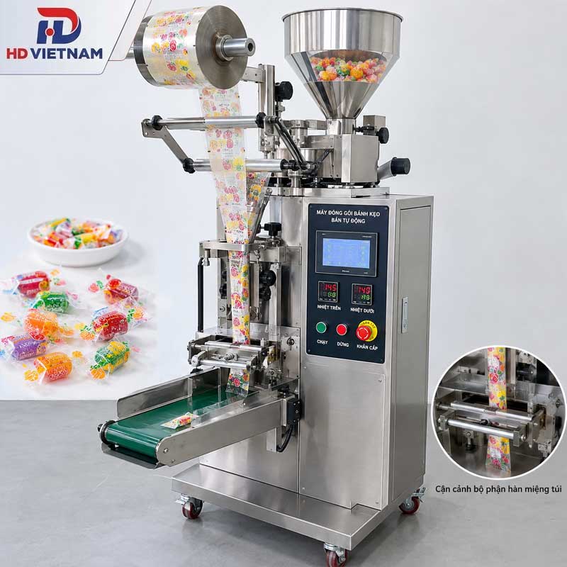 Máy đóng gói bánh kẹo bán tự động