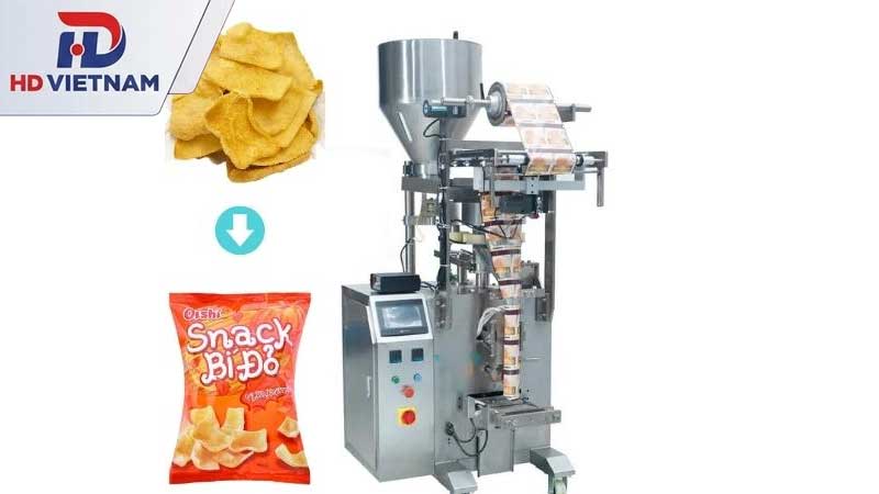 Máy đóng gói snack và bánh kẹo dạng hạt