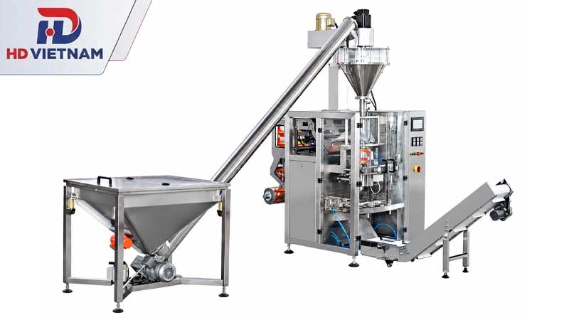 Cấu tạo cơ bản của máy đóng gói bột tự động