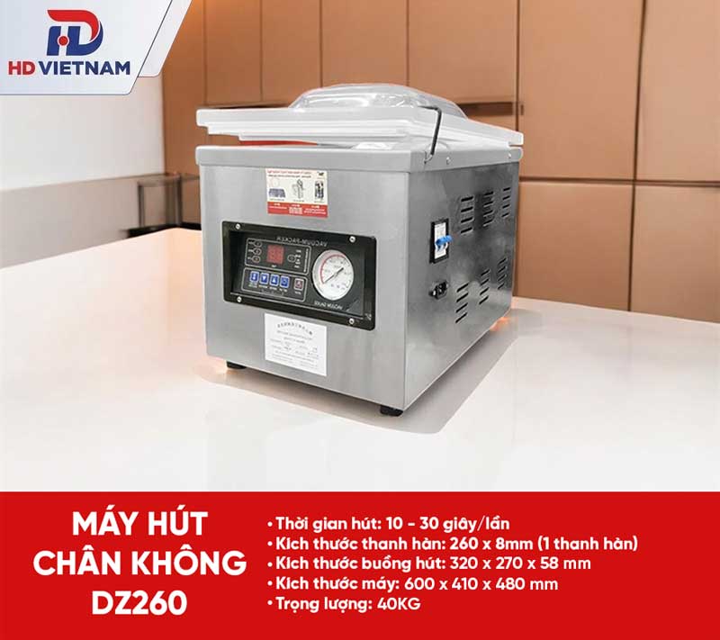 Máy đóng gói hút chân không công nghiệp