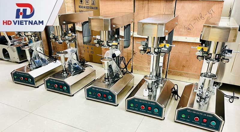 Máy đóng nắp nhôm, máy đóng nắp lon