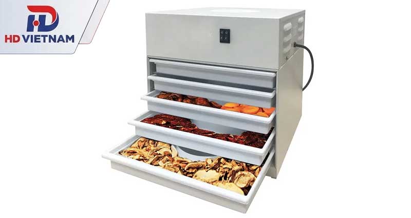 Máy sấy dược liệu mini, quy mô gia đình