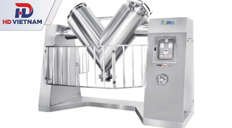 Máy trộn bột dược liệu chữ V