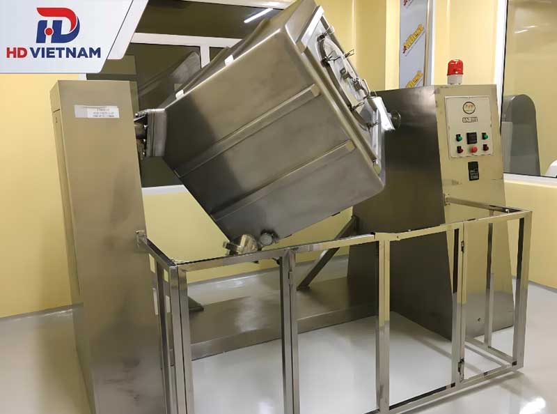 Máy trộn lập phương