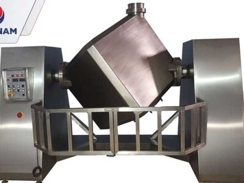 Cấu tạo máy trộn lập phương chuẩn kỹ thuật